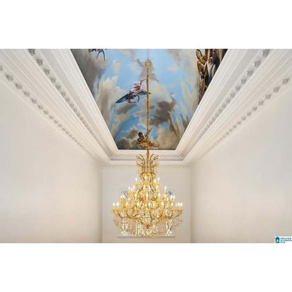 Leyla Maria Theresa Crystal Chandelier with 55 Lights