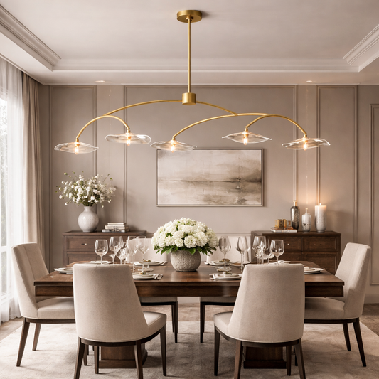 Modern Linear Chandelier
