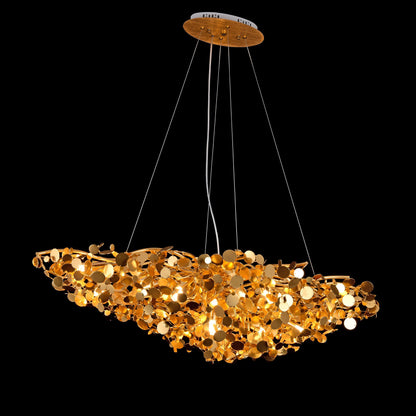 Plutot Oval Penny Chandelier - Kavker