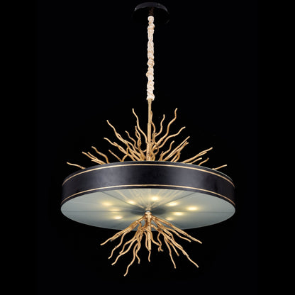 Organic Drum Branching Pendant Light 8031-700 - Kavker