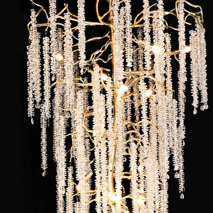 Catherine Crystal Rainfall Foyer Branching Chandelier - Kavker - 
