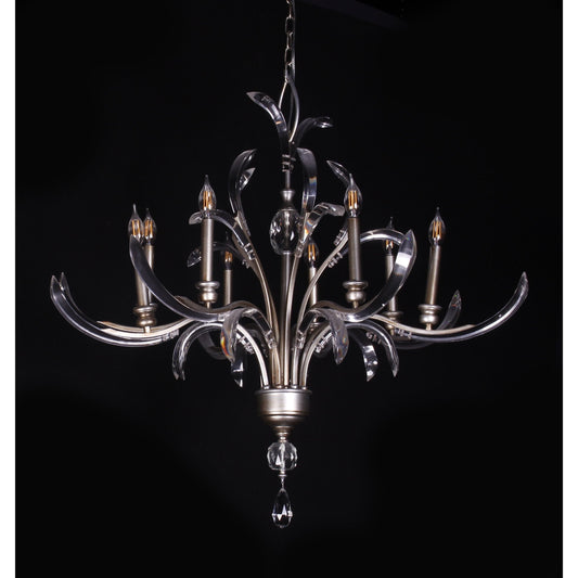 Opal Shards 8-Light Chandelier - Kavker