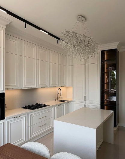 Livio Oval Branching Teardrop Chandelier - Kavker