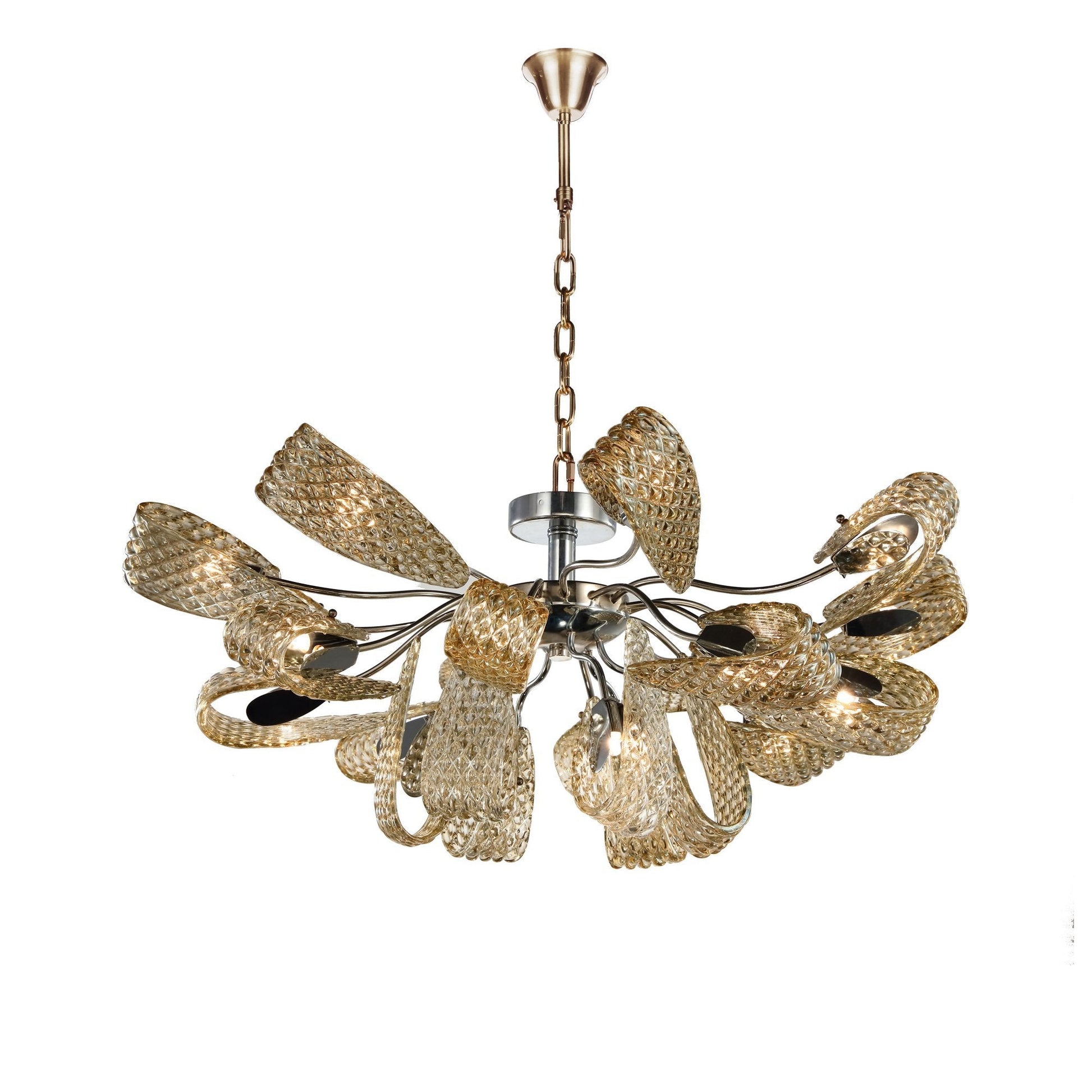 Bella Ropes Murano Glass Chandelier - Kavker - 