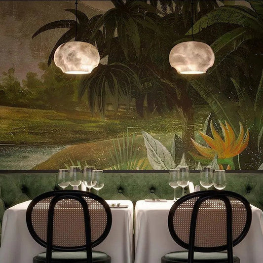 Alabaster Celine Dining Pendant Light-Kavker