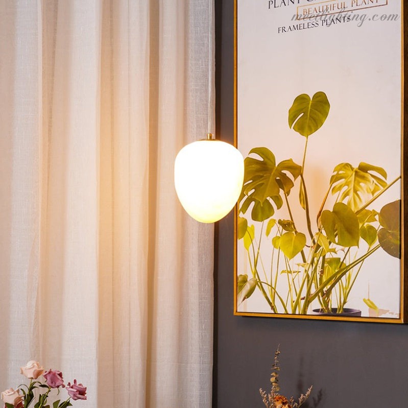 Alabaster Natural Stone Pendant Lights-Kavker