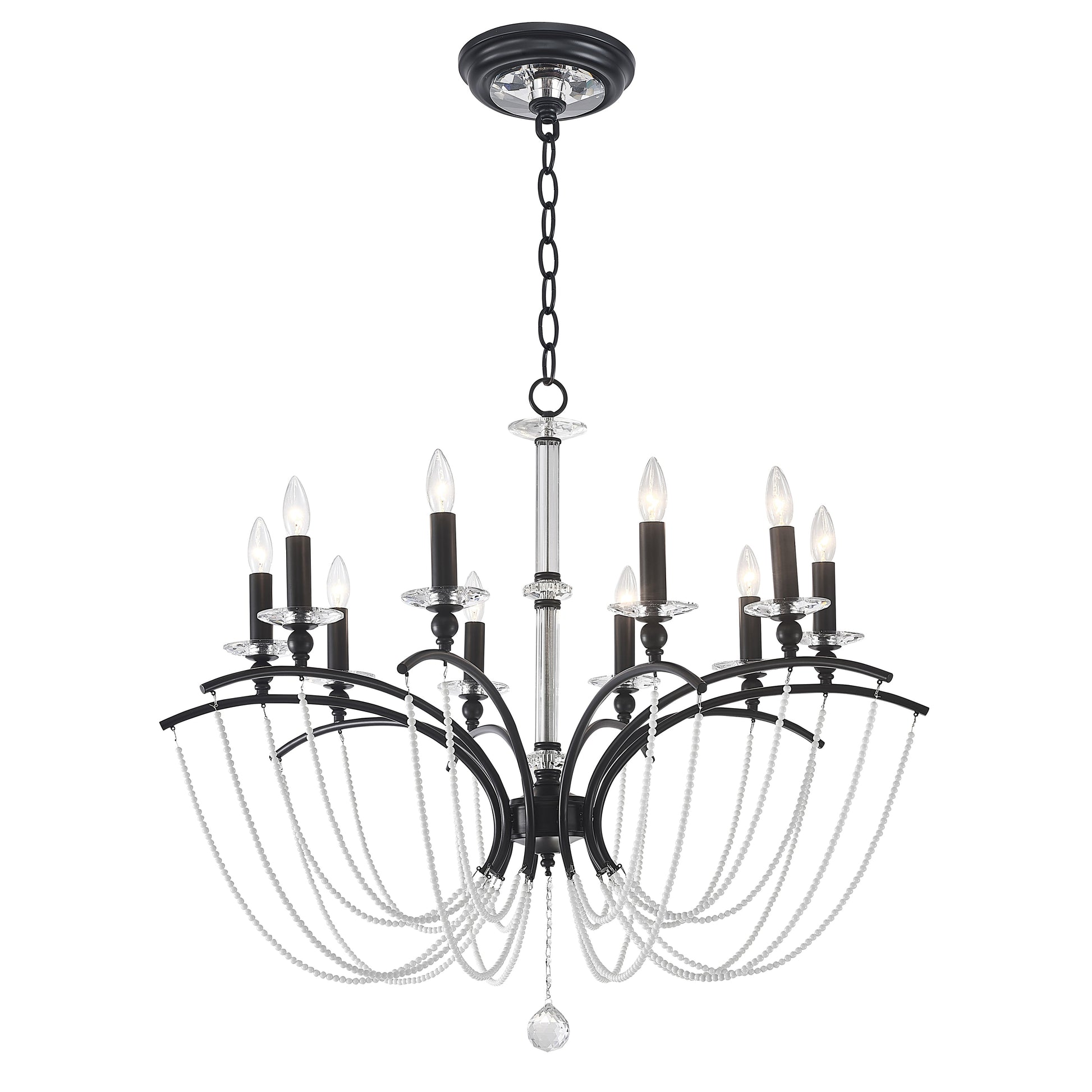 La Pearl Transitional Crystal Bead Chandelier BS91504A - Kavker - 