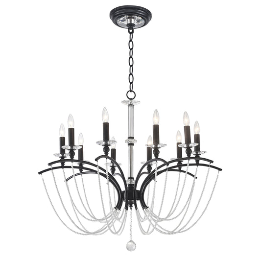 La Pearl Transitional Crystal Bead Chandelier BS91504A - Kavker - 