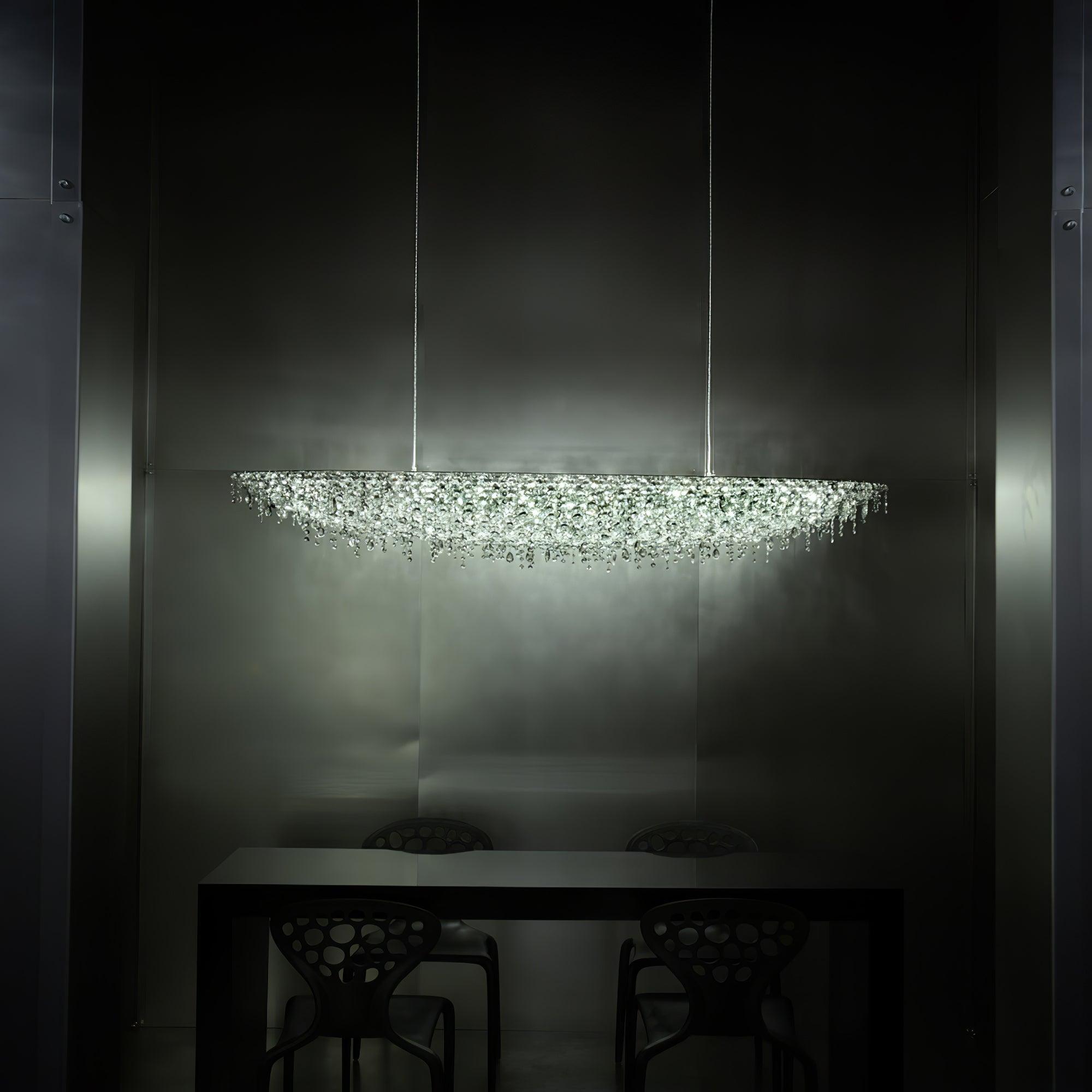 Elegant Boat Crystal Chandelier