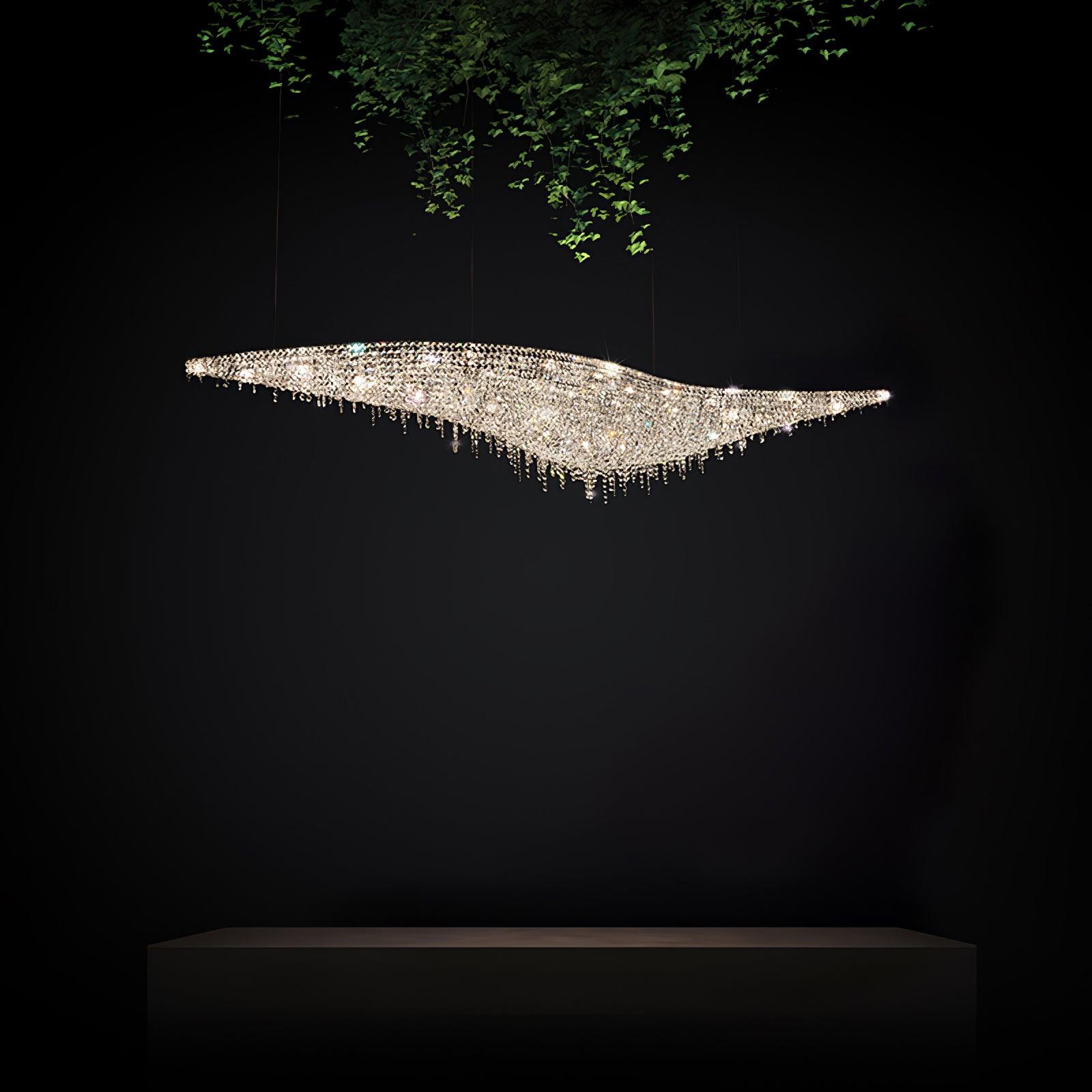 Elegant Boat Crystal Chandelier
