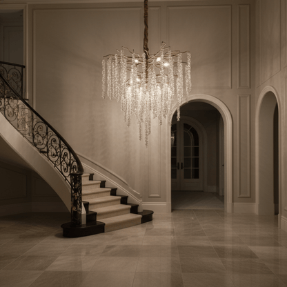 Catherine Crystal Branching Chandelier - Chandelier