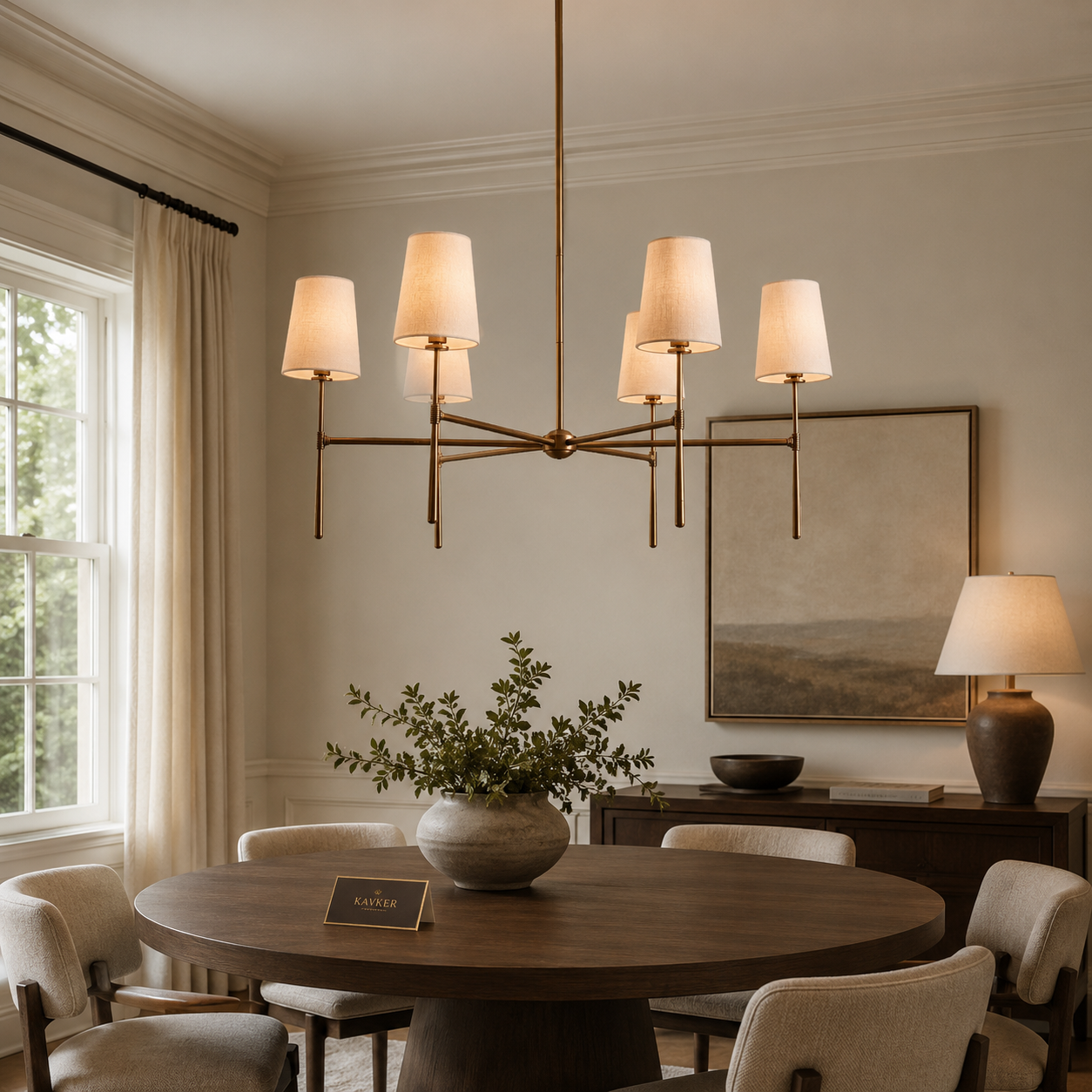 Rhodes Round Chandelier Light