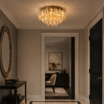Chiara Glass Flush Mount Ceiling Light