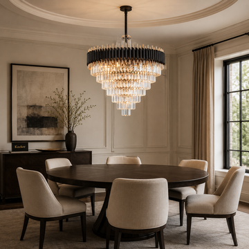 Symphony 37-Light Crystal Round Chandelier