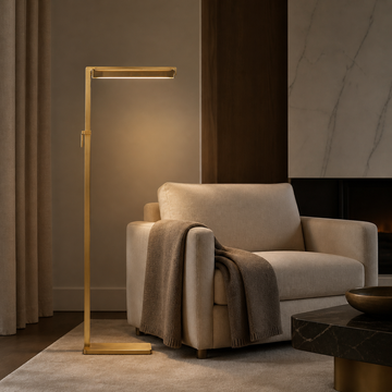 K9 Crystal Task Floor Lamp