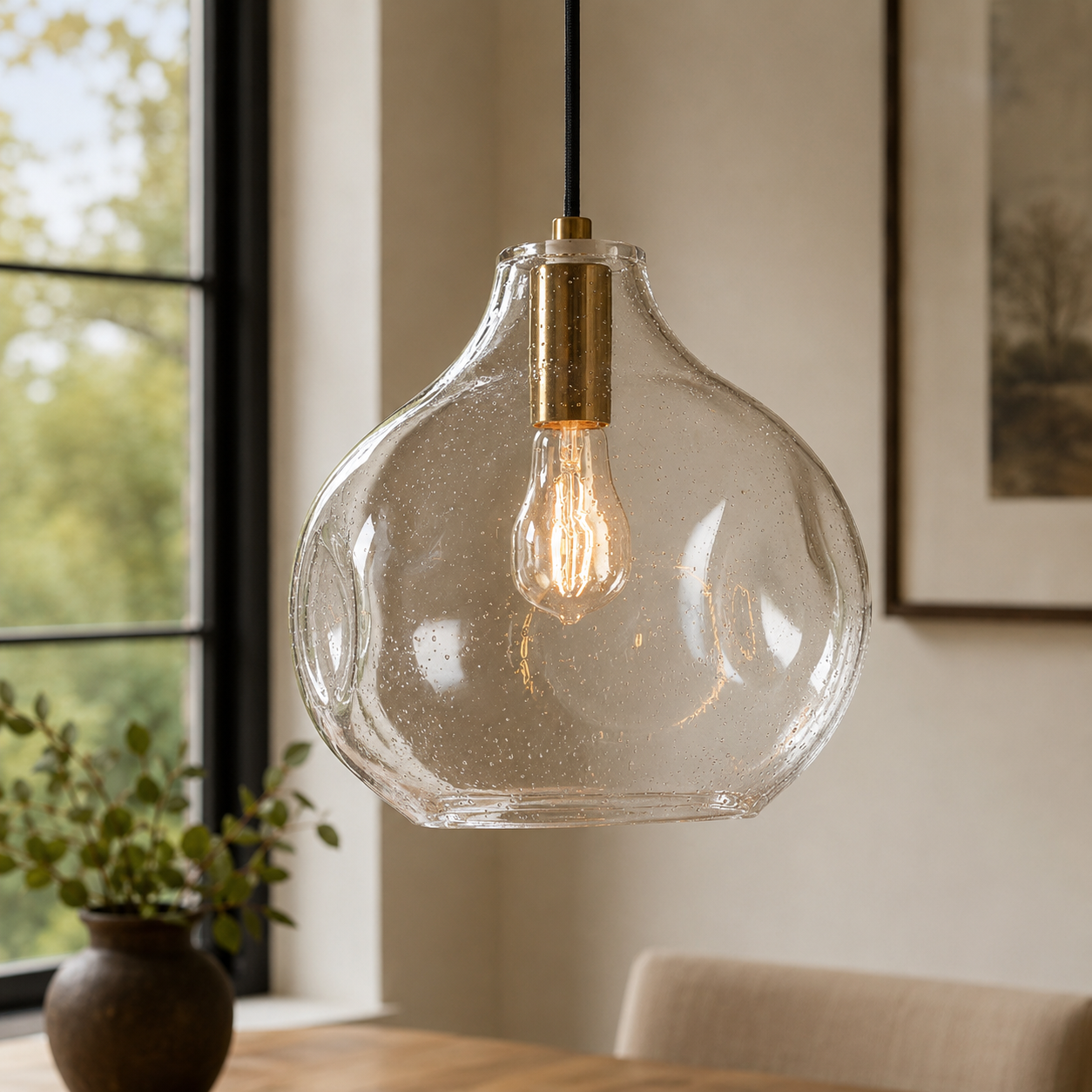Organic 12″ Pendant