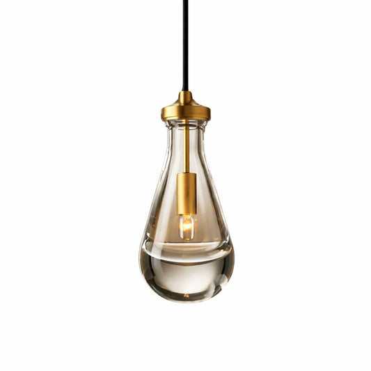 Waterdrop Glass LED Pendant Light