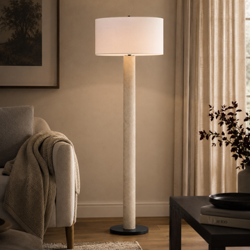 Natural Marble Floor Lamp