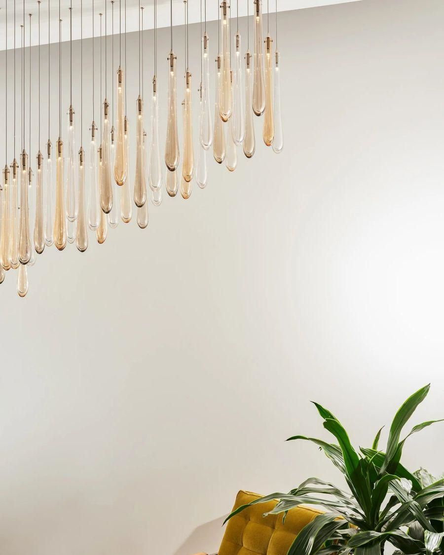 Dewdrop Small Rectangle Chandelier