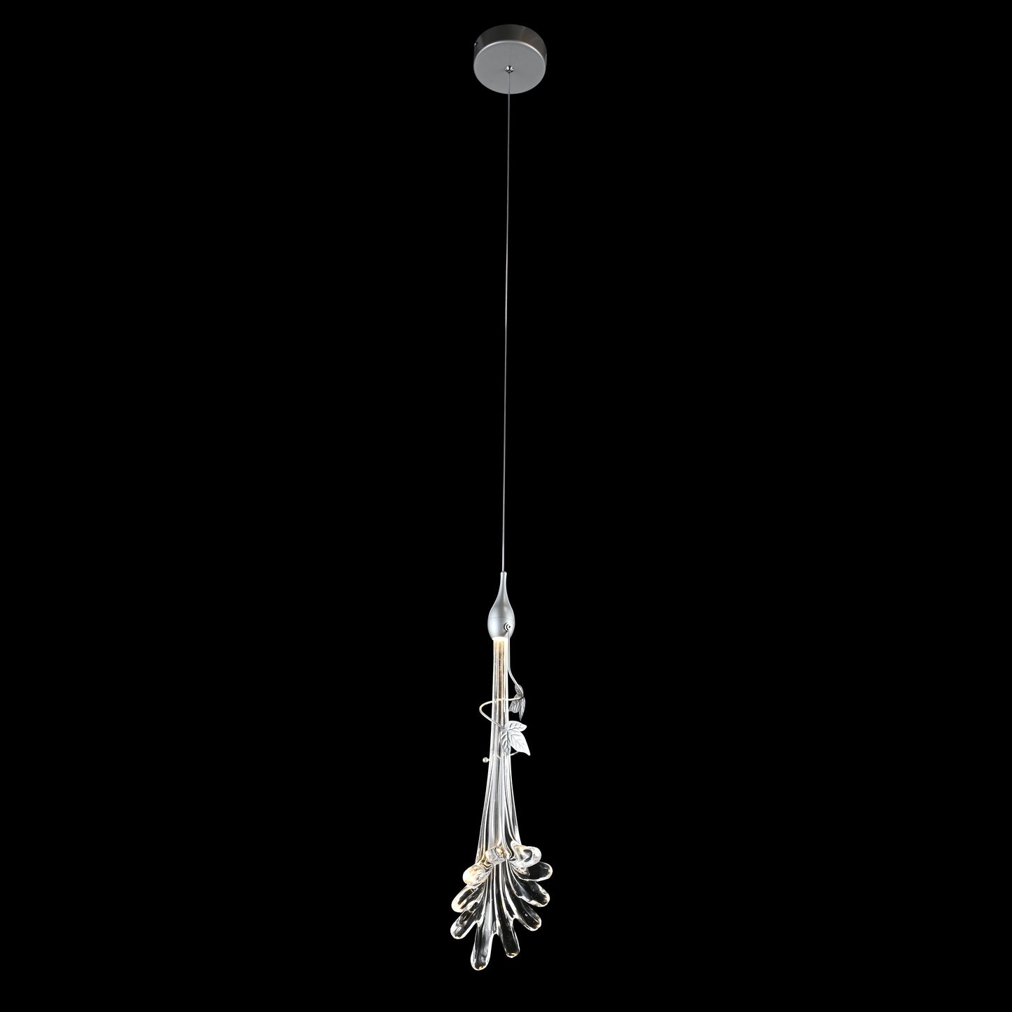 Wave Cluster Flower Glass Pendant Chandelier - Kavker - 
