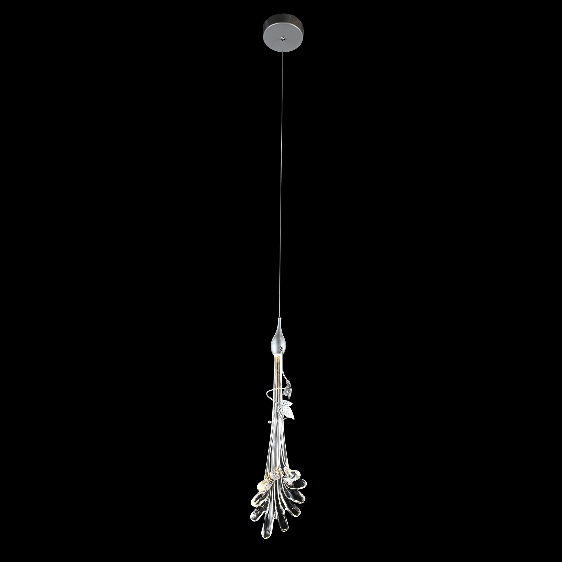 Wave Cluster Flower Glass Pendant Chandelier - Kavker - 