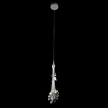 Wave Cluster Flower Glass Pendant Chandelier - Kavker - 