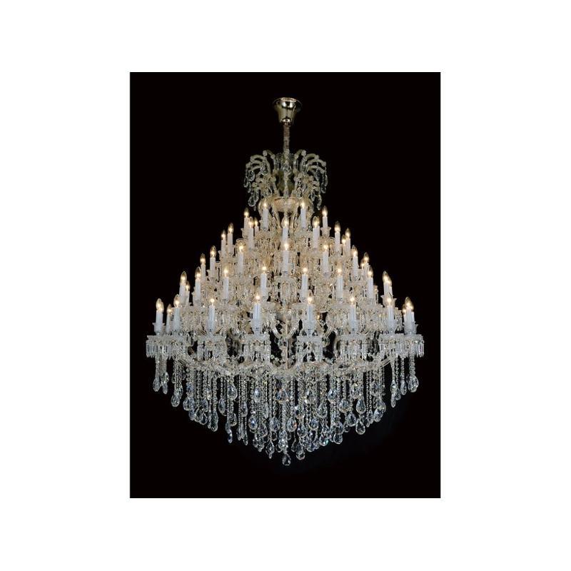 Empire candlestick Royal Crystal chandelier 60”-Kavker