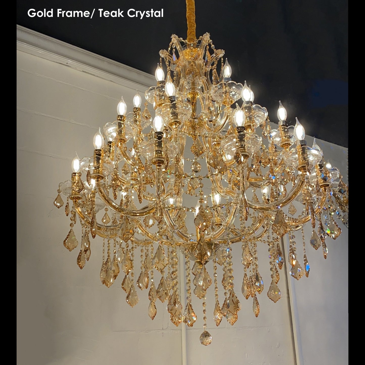 Leyla Maria Theresa 55 Light Crystal Chandelier - Kavker -