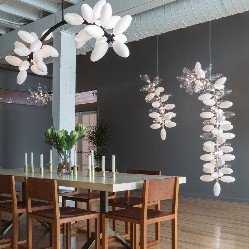 Fashion Grape Artistic Linear Chandelier-Kavker