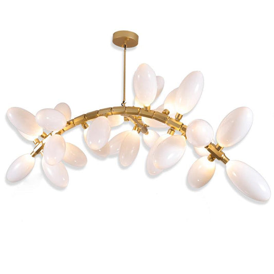 Fashion Grape Linear Chandelier 57" L-Kavker