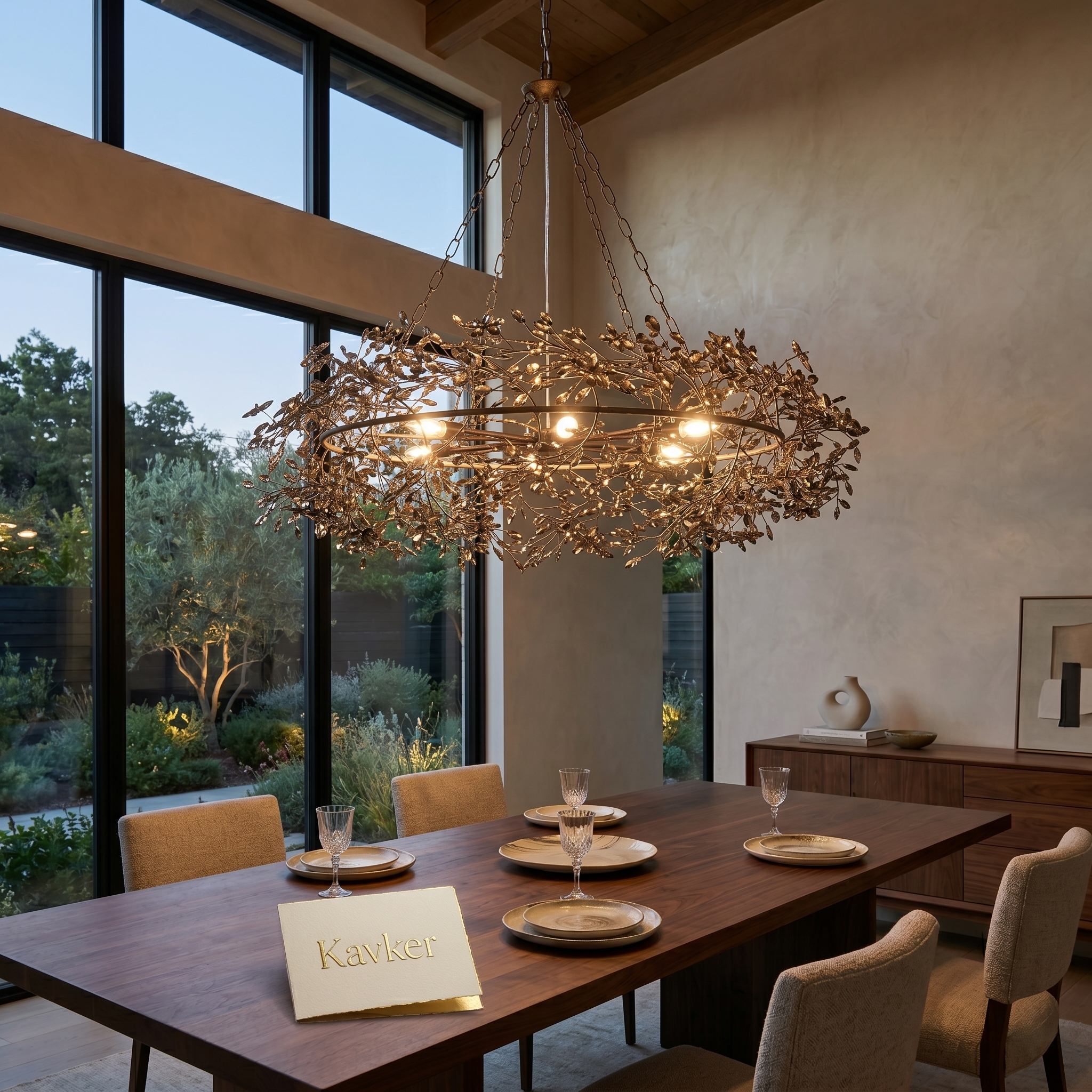 Fiore Crown Chandelier Light