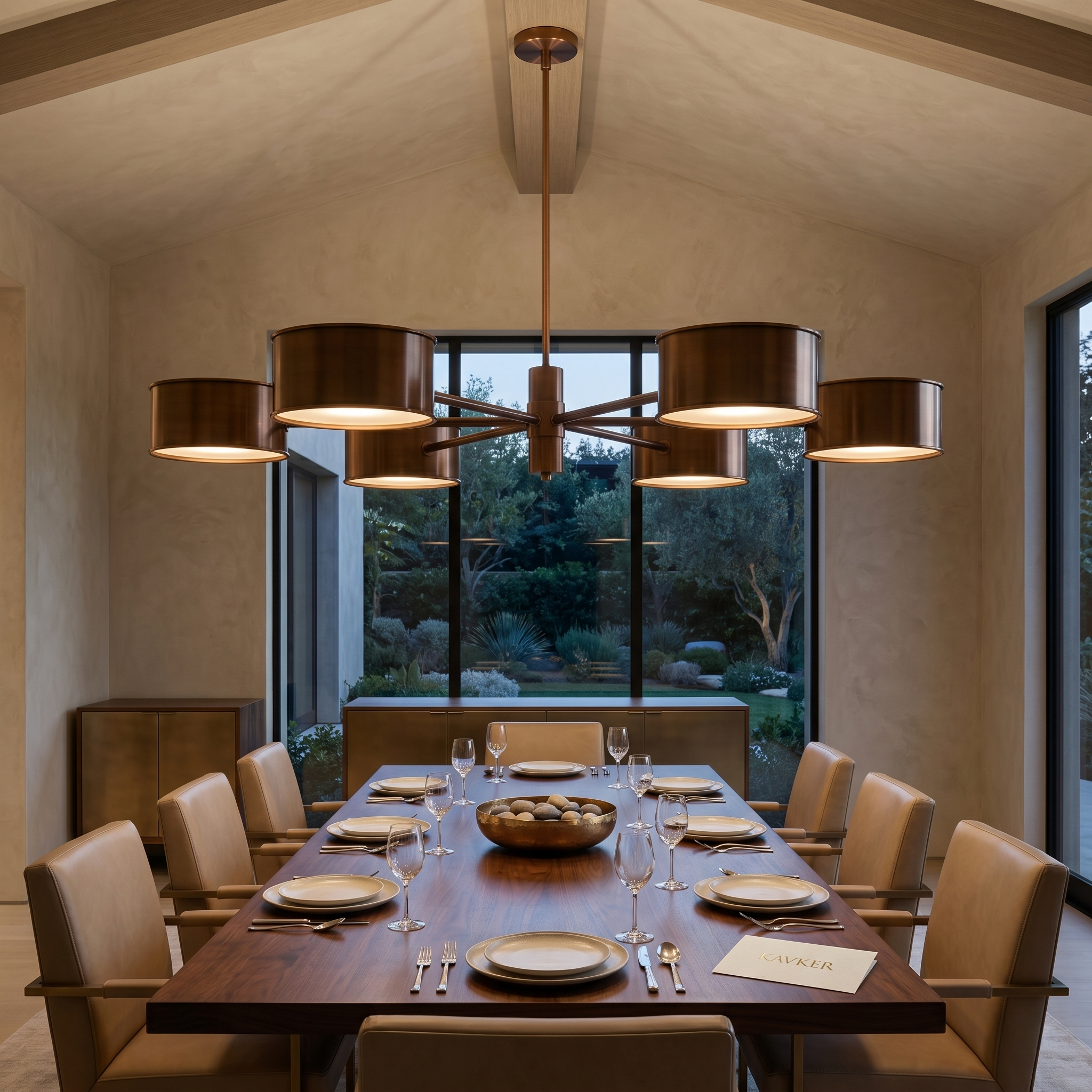 Daphne Metal Round Chandelier Light
