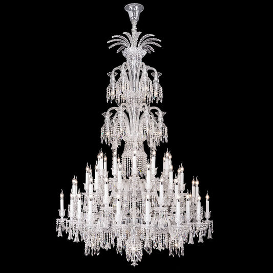 Huge Baccarat Museum Crystal Chandelier-Kavker