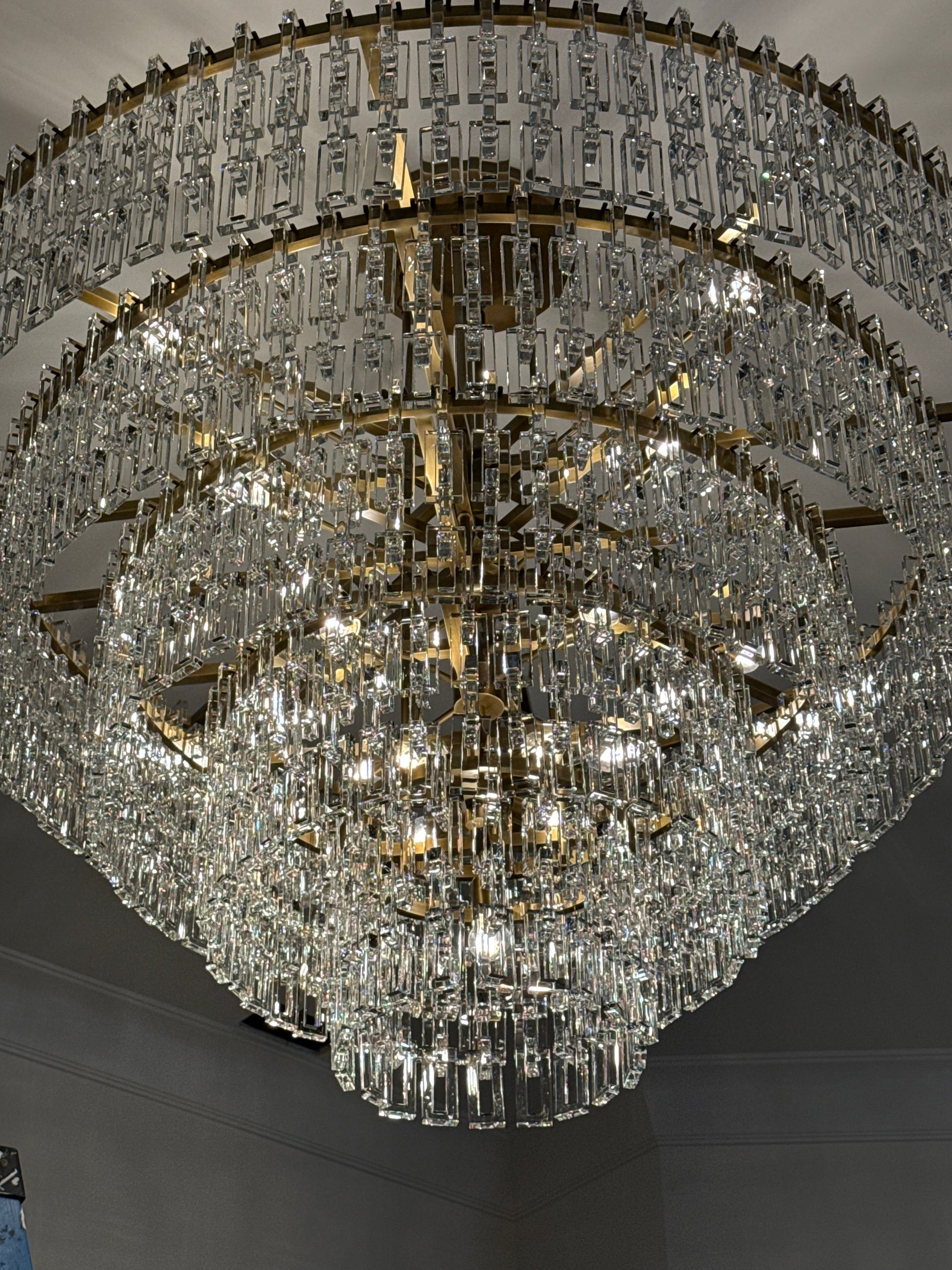 Kensington Round Crystal Chandelier - Kavker