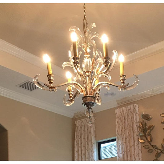Glacier Shards 6-Light Chandelier - Kavker
