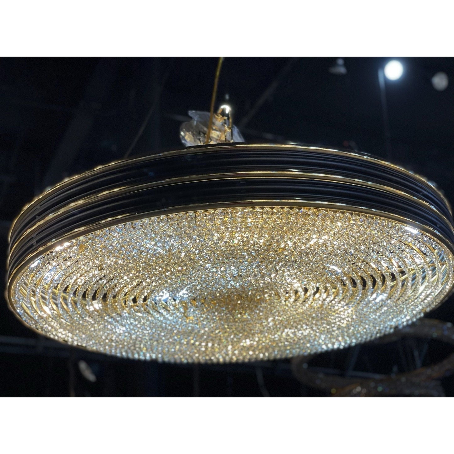 Valentina Round Crystal Chandelier - Kavker