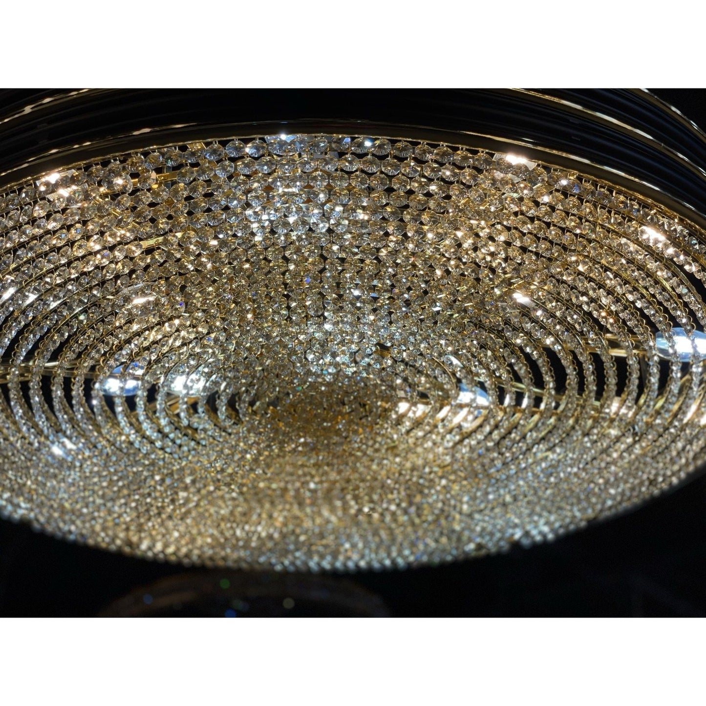 Valentina Round Crystal Chandelier - Kavker