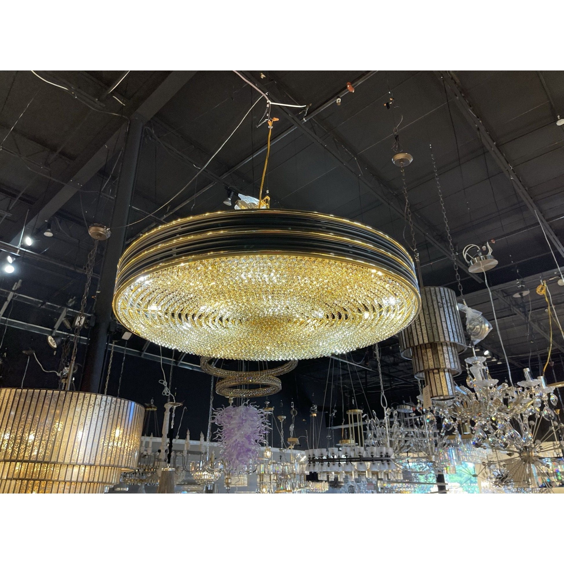 Valentina Round Crystal Chandelier - Kavker