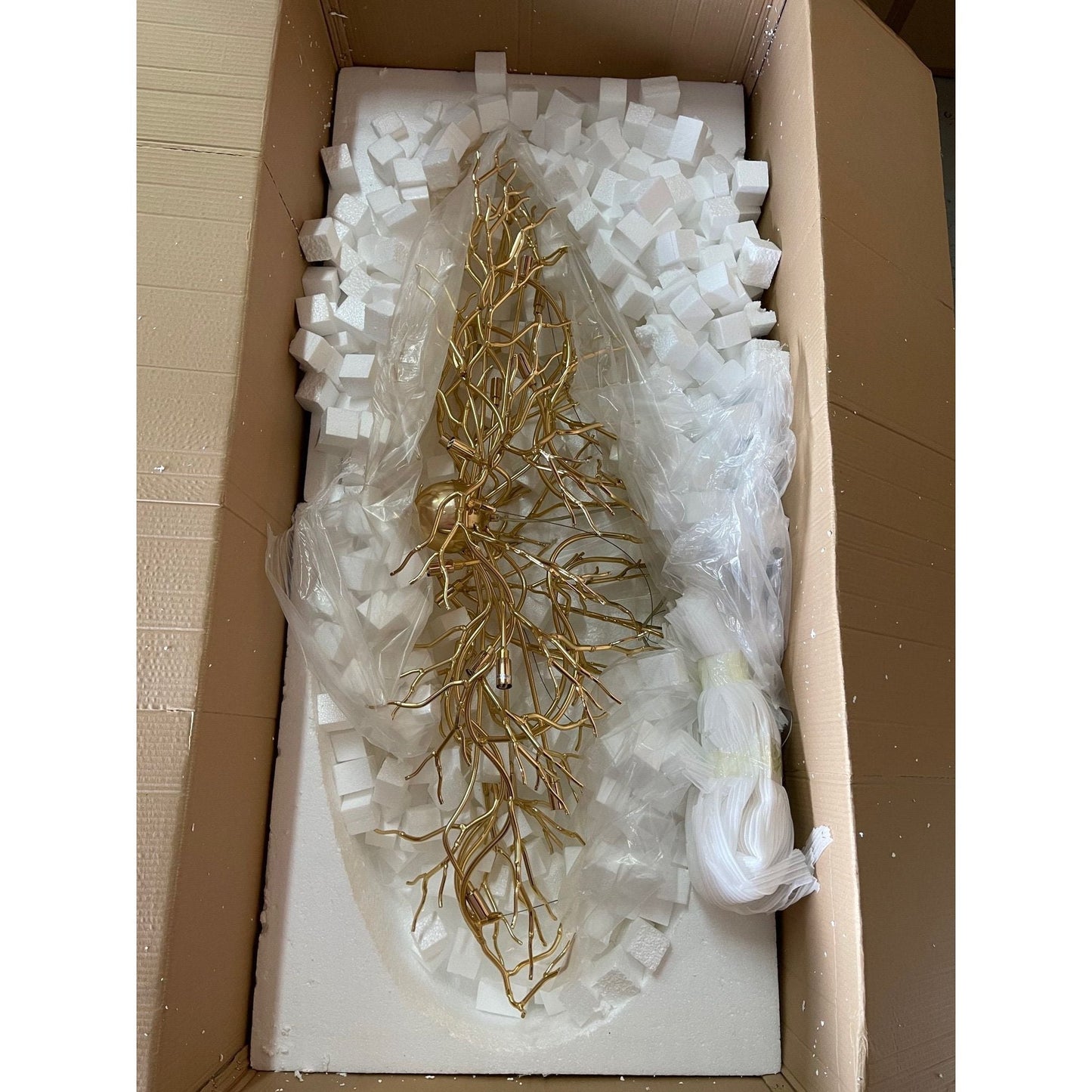 Livio Oval Branching Teardrop Chandelier - Kavker