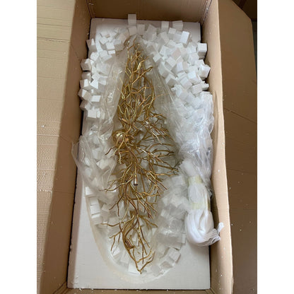 Livio Oval Branching Teardrop Chandelier - Kavker