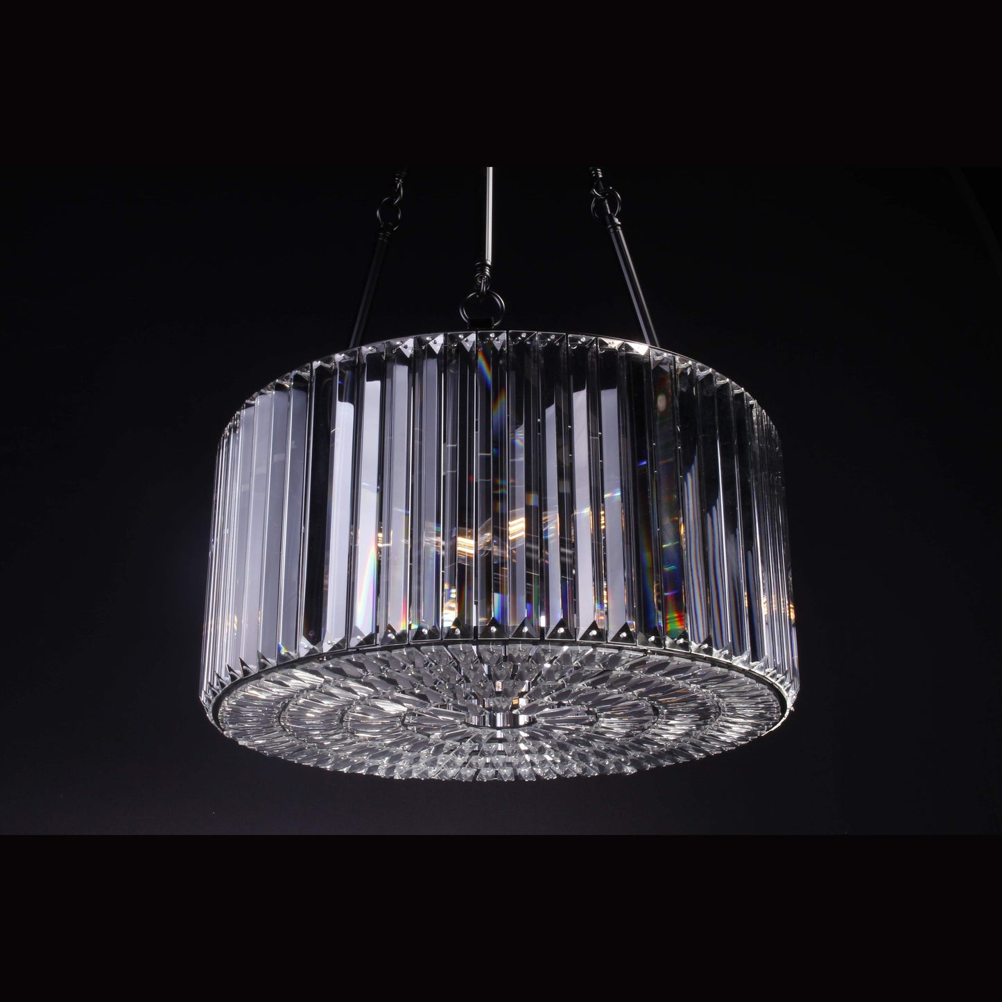 Prysm Medium Crystal Round Chandelier - Kavker