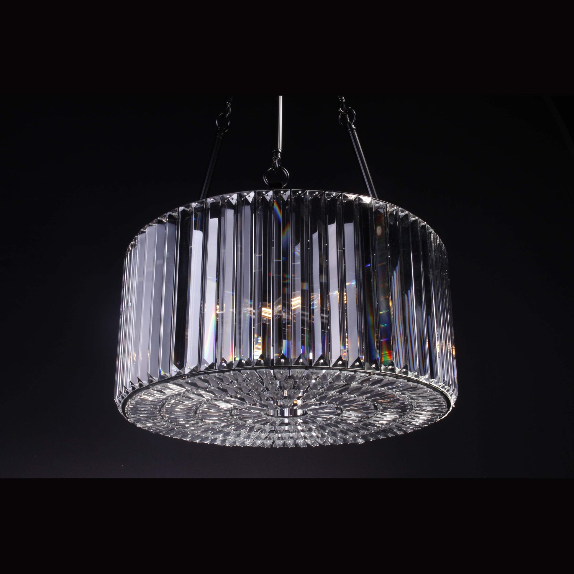Prysm Medium Crystal Round Chandelier - Kavker
