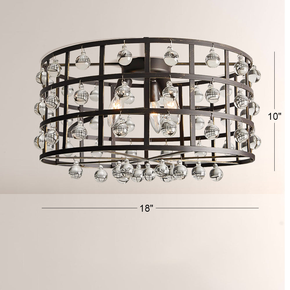 La Cage Flushmount