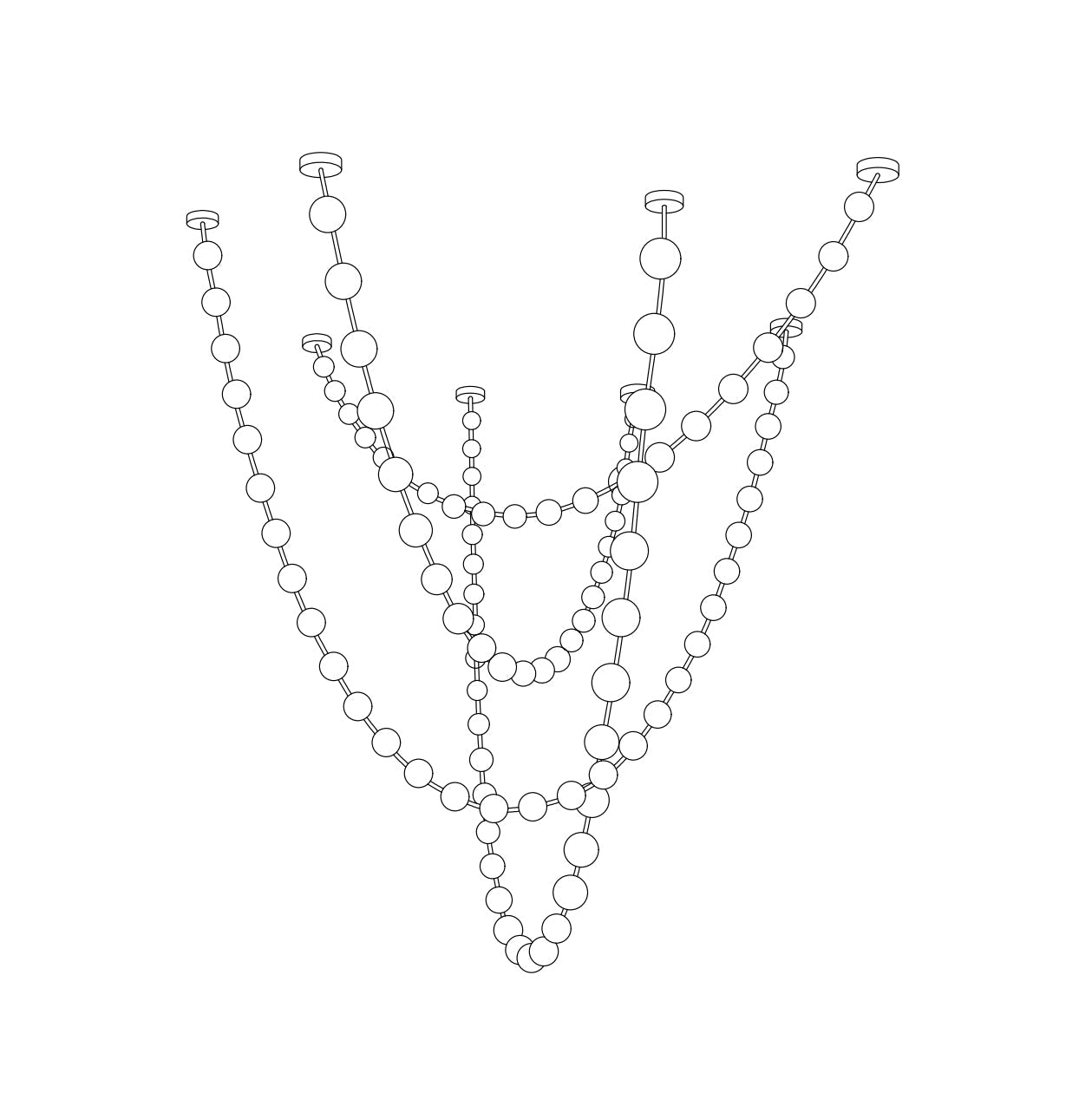 Strand Necklace Chandelier