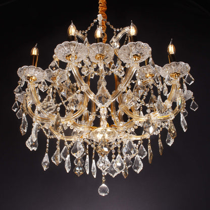 Maria Theresa 8 Light Crystal Chandelier by Kavker - Kavker