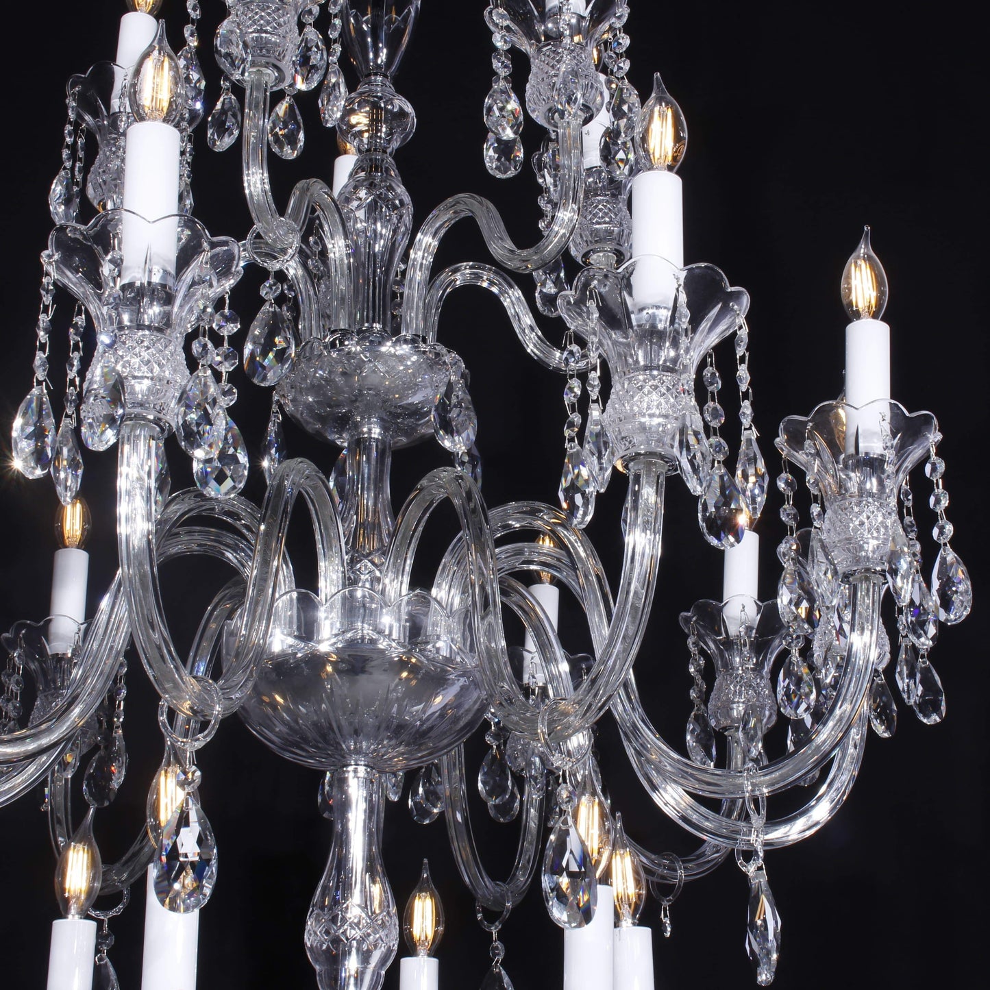 Scala 20 Light 69" Crystal Chandelier - Kavker
