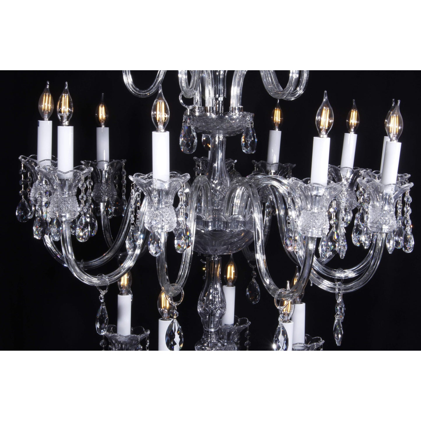 Scala 20 Light 69" Crystal Chandelier - Kavker