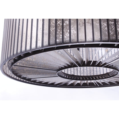 Round Mercury Glass Chandelier - Kavker