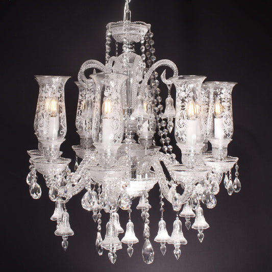 Ivanka 8 light Bohemian Crystal Chandelier - Kavker