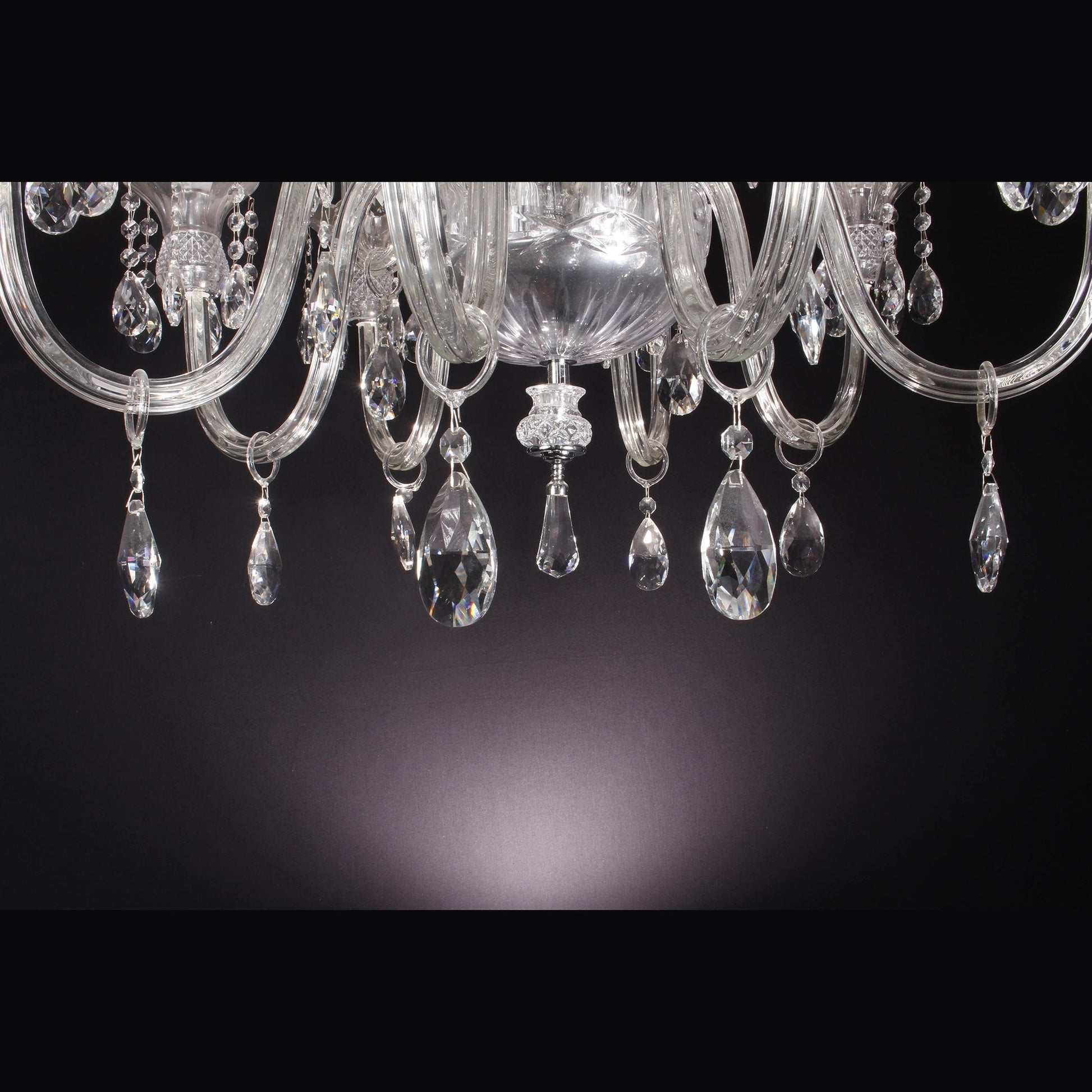 Scala Crystal 12 Light Chandelier - Kavker